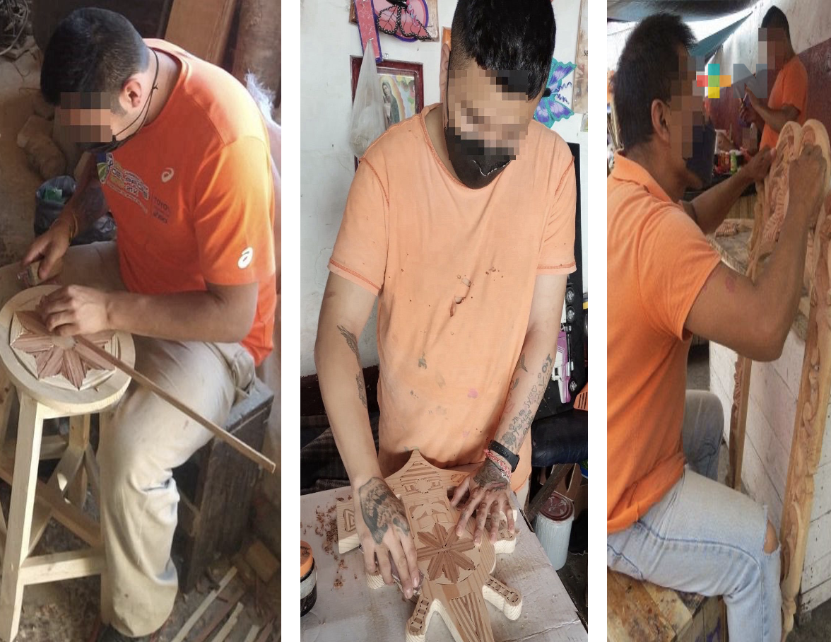 Fomenta SSP labores de trabajo con talleres de carpintería en Centros Penitenciarios